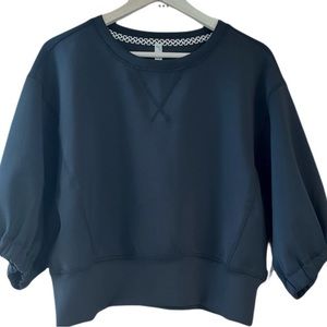 Free People Movement ‘Lead the Pack' Top in Black ~ Size Large